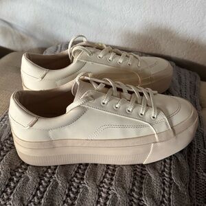 ZARA Women's Cream Sneakers
